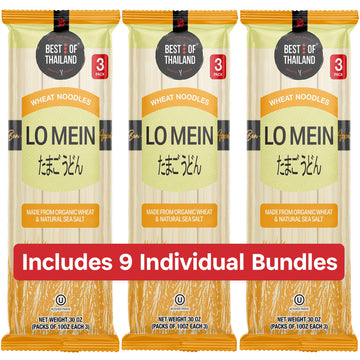 Best Of Thailand Noodles (3 Pack, Wheat Noodles Lo Mein)