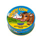Happy Cow Halal Processed Cheese, Rich Cheddar Flavor, 4 OZ (113g), Easy Open Can, Long Shelf Life