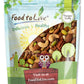 Food to Live Premium Four Nuts Mix, 8 Ounces - A Blend of Dry Roasted Pistachios, Almonds, Pecans, Cashews, and Almonds with Him