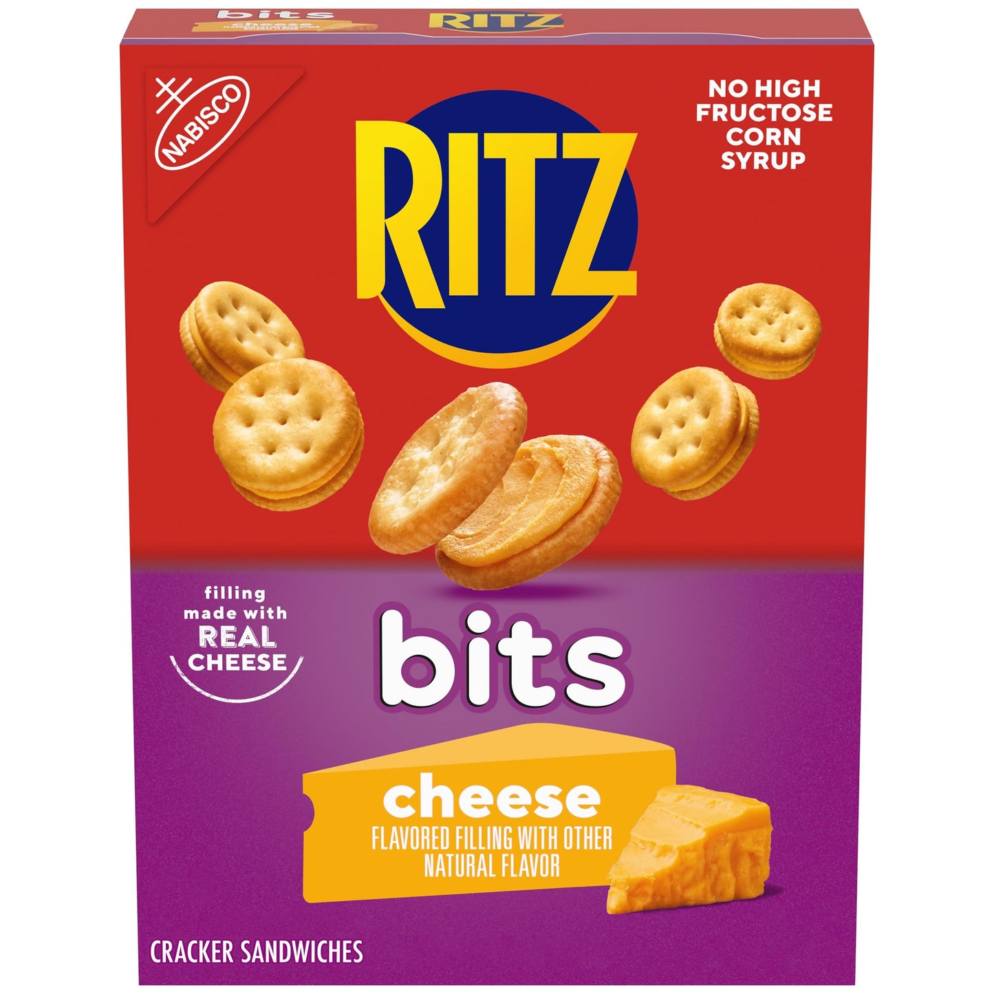 RITZ Bits Cheese Sandwich Crackers, 8.8 oz