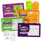Needzo Monster  Pumpkin  Sugar Skulls  and Ghost Peeps Marshmallows  Halloween 2025 Assorted Character Marshmallow Candies (Pack of 4) 12 Pieces Total