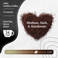 Couple'S Coffee Co. Couple'S Coffee Ground Coffee | Medium, Dark, & Handsome Roast Coffee Blend | Gourmet Bold And Smooth Coffee