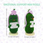 Kalawalk Funny Crochet Pickles 1 Pcs With Affirmations Cards For Inspirational Novelty Good Luck Gifts And Party Decorations(Kk-Ckd04-Ppfw)