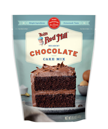 Bob'S Red Mill Signature Chocolate Cake Baking Mix, 15.5Oz (Pack Of 1) - Non Gmo, Kosher