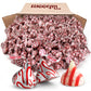 HERSHEY'SKISSES Candy Canes Mint Confection with Stripes and Candy Bits for Winter Chrsitmas Indulgence - Delicious Peppermint C