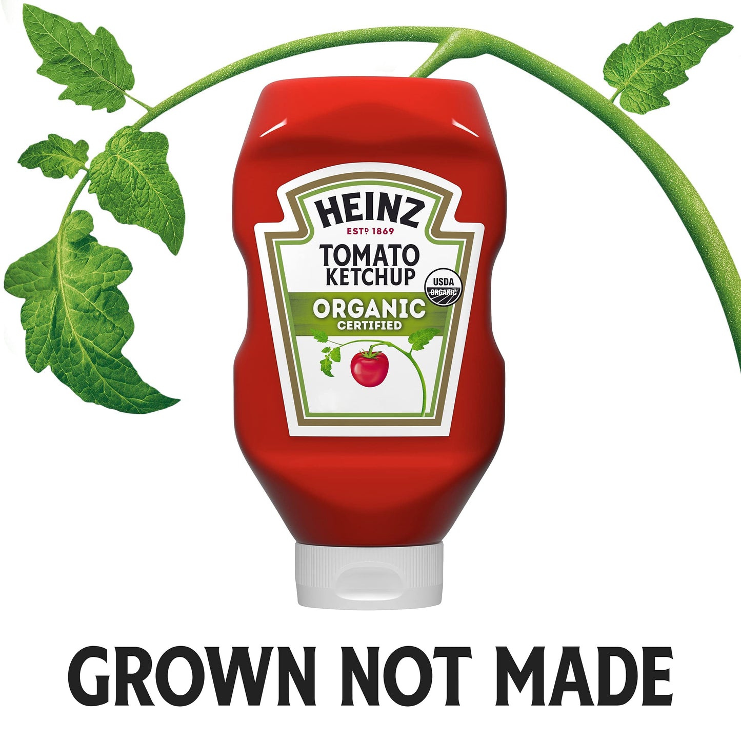 Heinz Organic Tomato Ketchup (32 oz Bottle)