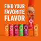 IZZE Sparkling Juice Beverage Blend, Sunset Variety Pack, Clementine, Peach, Cherry Lime, Pomegranate, No Sugar Added, 8.4 FL OZ