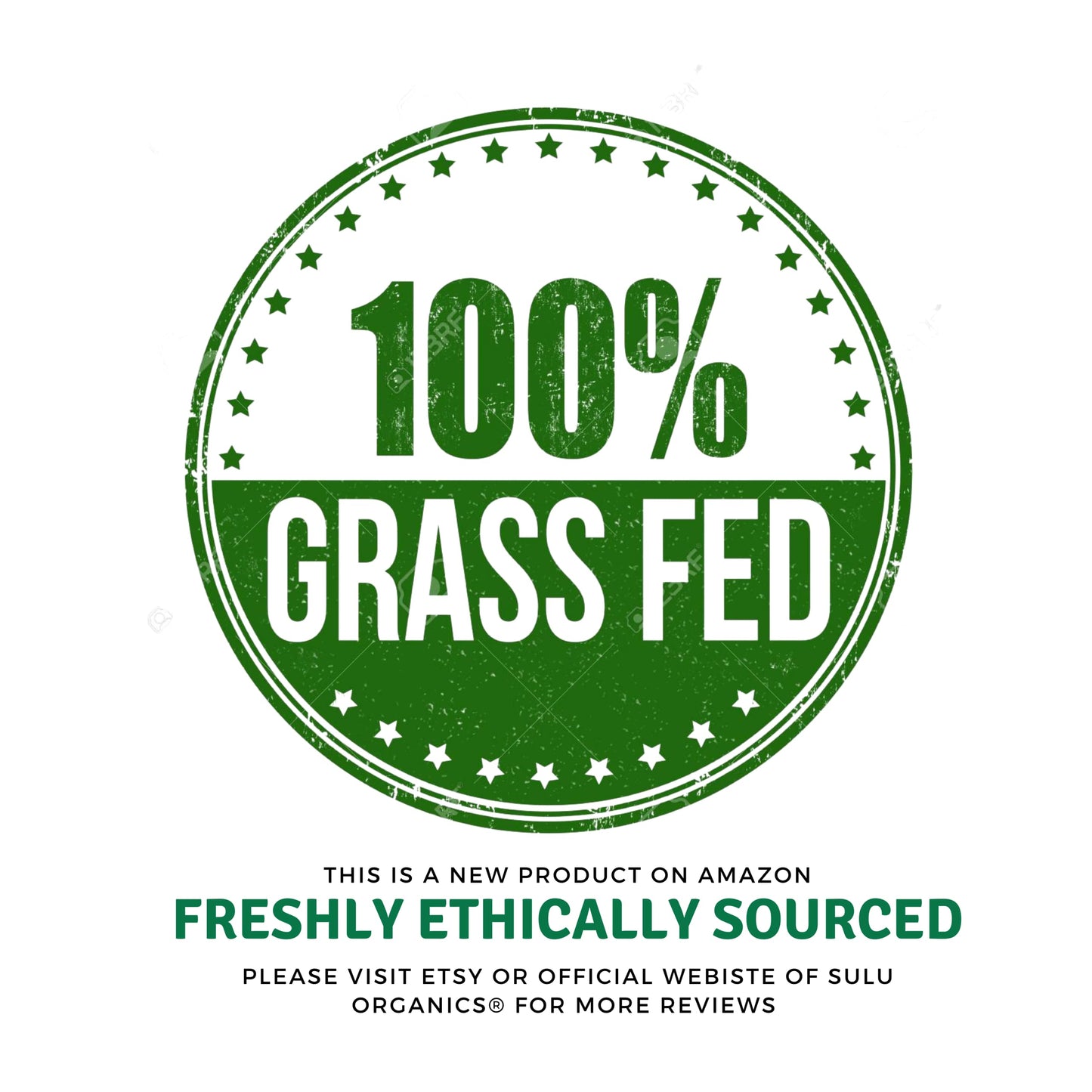 100% Pure Fully Rendered Grass Fed Grass Finished Beef Tallow-Food Grade (4 lbs)