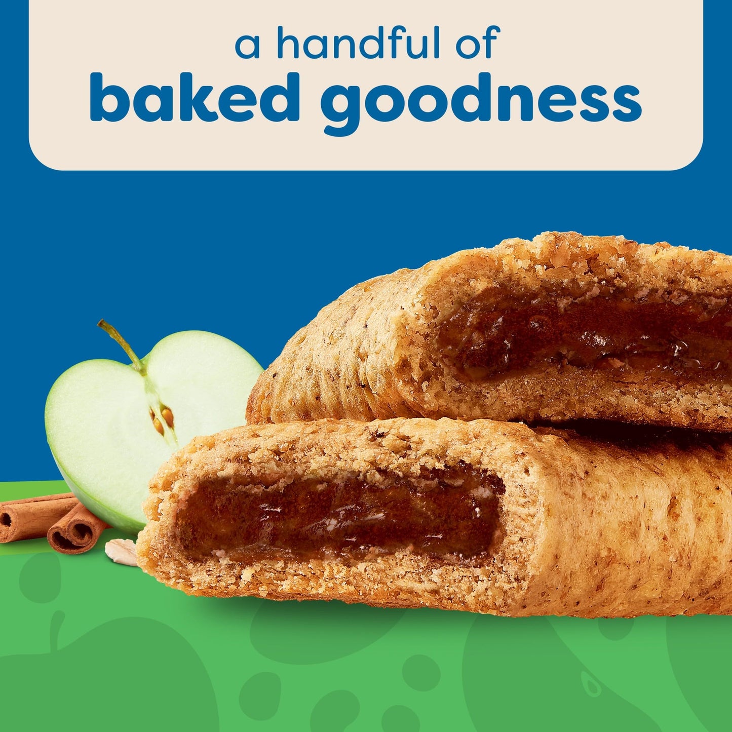 Nutri-Grain Breakfast Bars, Made with 10g Whole Grains, Snack Bars, Apple Cinnamon (3 Boxes, 48 Count)