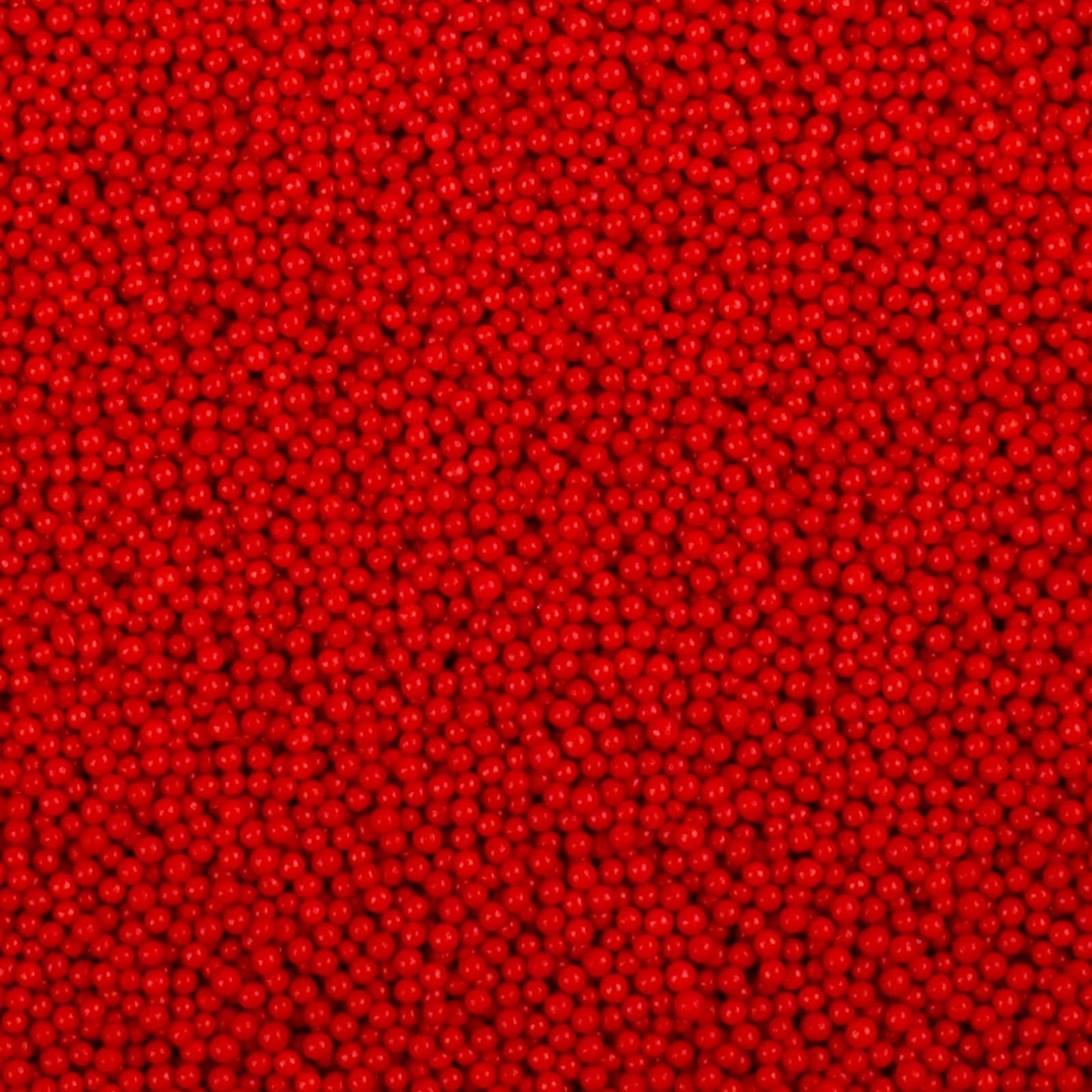 Red Nonpareils Sprinkles - 2mm Edible Mini Pearl Sprinkles for Cake Decorating, Cupcake, Cookie, Baking, Donuts, Ice Cream Toppi