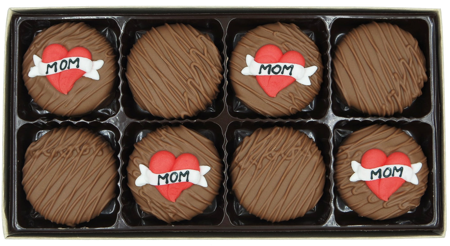 Philadelphia Candies Milk Chocolate Covered OREO Cookies - 8 oz Gift for Mom