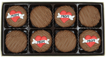 Philadelphia Candies Milk Chocolate Covered OREO Cookies - 8 oz Gift for Mom