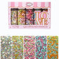 Confect Spring Sprinkle Mix - 5-Pack Bunny-Themed Edible Sprinkles | Pink, White & Blue with Stars, Pearls & Vermicelli | Perfec