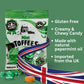 Walkers Nonsuch British Mint Toffee Candy 5.29 Oz (150G) - Natural Mint Flavor, Whole Milk Toffee, Individually Wrapped Chewy Candy Pack, Classic English Sweets, Imported Uk