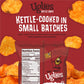 Uglies BBQ Kettle-Cooked Potato Chips, Gluten-Free, Kosher, Non-GMO, 2 Oz. Bags, Pack of 12, Orange