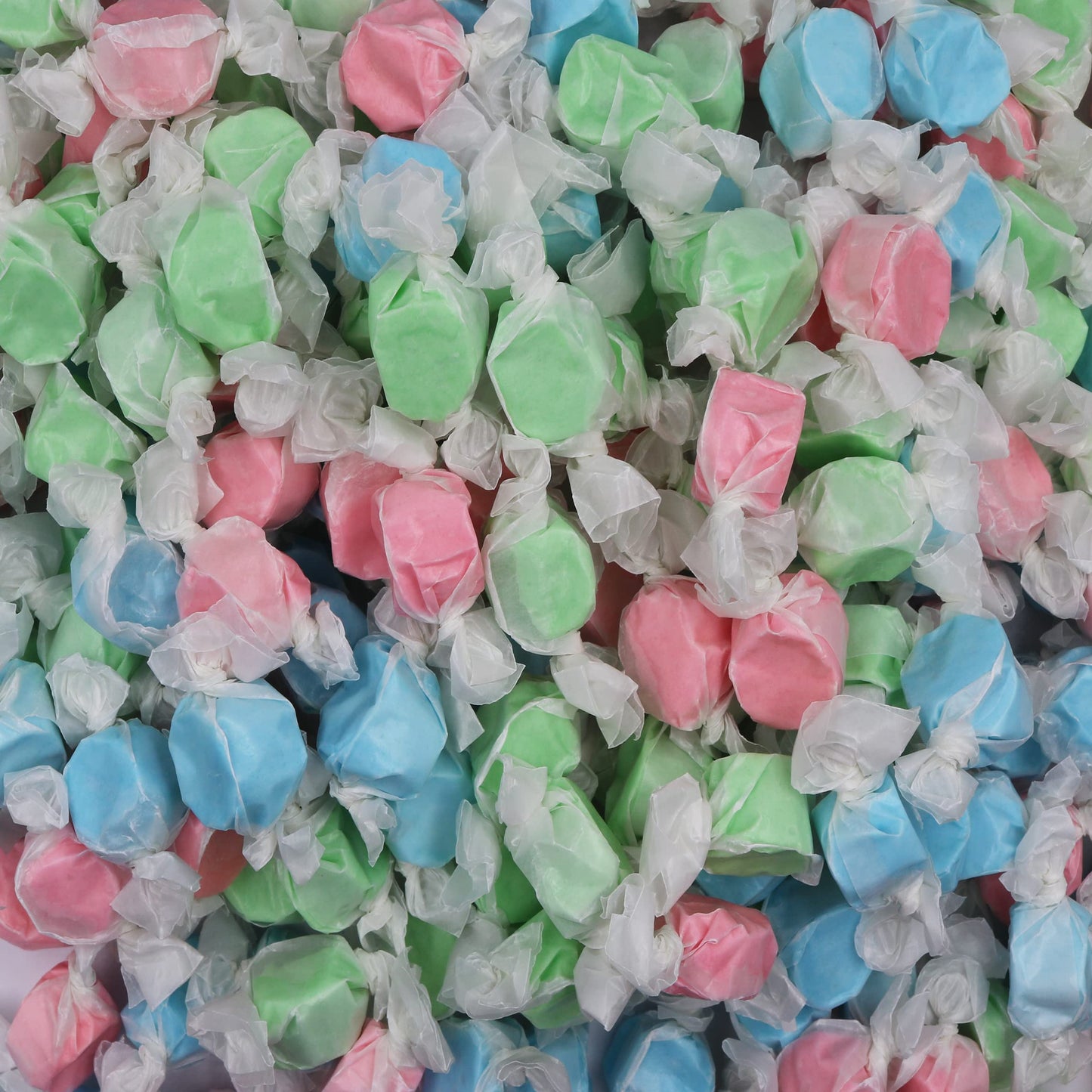 Gourmet Soft And Chewy Salt Water Taffy Candies - Individually Wrapped - Bulk Bags (Sour Mix, 2 Pound (Pack Of 1))