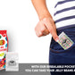 Jelly Belly Bundle- 49 Assorted Flavor Jelly Beans - 7.5 Oz Gift Bag- Includes Rus Candy Company Travel Size Pocket Bag (49 Flav