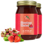 Green Jay Gourmet Strawberry Rhubarb Jam - All-Natural Fruit Jam With Strawberries, Rhubarb & Lemon Juice - Vegan, Gluten-Free S