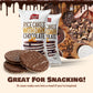 Liebers Dark Chocolate Rice Cakes, Kosher Certified Dairy Free, Gluten Free Snack (Dark Chocolate) Pack Of 3