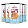 Folgers French Vanilla Instant Latte, 16 Ounce (Pack of 6)