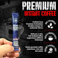 Blackout Coffee Colombian Arabica Instant Coffee - Medium Roast, Strong Aromatic, 32 Count Pack