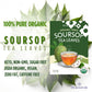 PICKNATURE Organic Dried Soursop Leaves | Antioxidant Herbal Tea  Caffeine-Free | Supports Digestion  Immunity & Detox | 1.76oz (100+ Cups)
