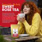 Greenhilltea Premium Dried Rose Petals - Edible Flowers for Drinks & Baking - 4 OZ - Caffeine Free Herbal Tea Infusions