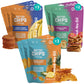 Good Chips Baked Crunchy Apple, Pineapple, Sweet Plantain - Crispy, Oil Free, Healthy, Naturally Sweet Dried Fruit Snacks Variet