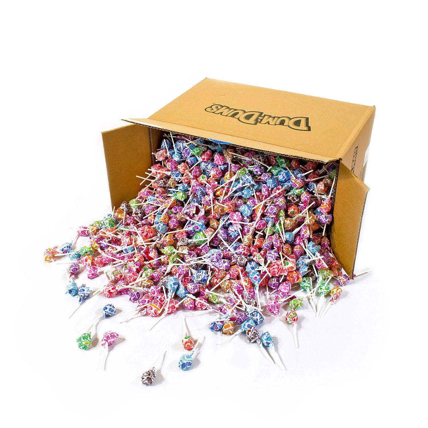 Dum Dum Assorted Flavor Lollipops Bulk 30 LB - Model ABC130 - Perfect for Parties and Events