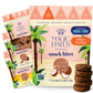 MAGICdATES Date Snack Bites Variety Pack – 4 Bags (16 Servings) Gluten-Free Vegan Paleo Plant-Based On-the-Go Snack