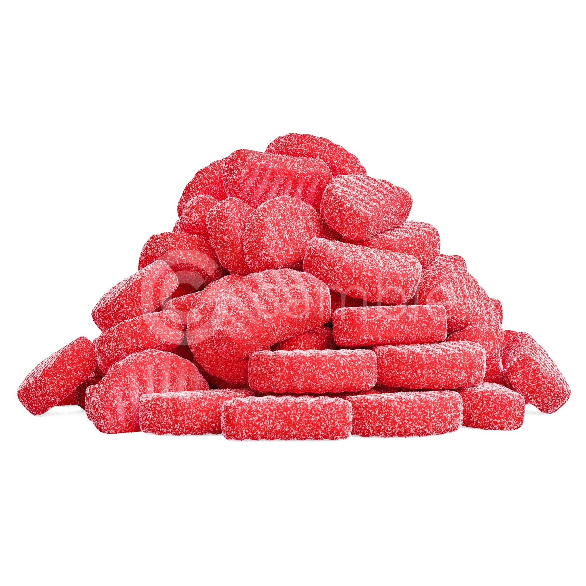 Cambie - Cherry Slices Gummy Candy, Sugar Coated Natural Cherry Flavor, Soft & Chewy Texture, Perfect For Snacking, Sharing, & D