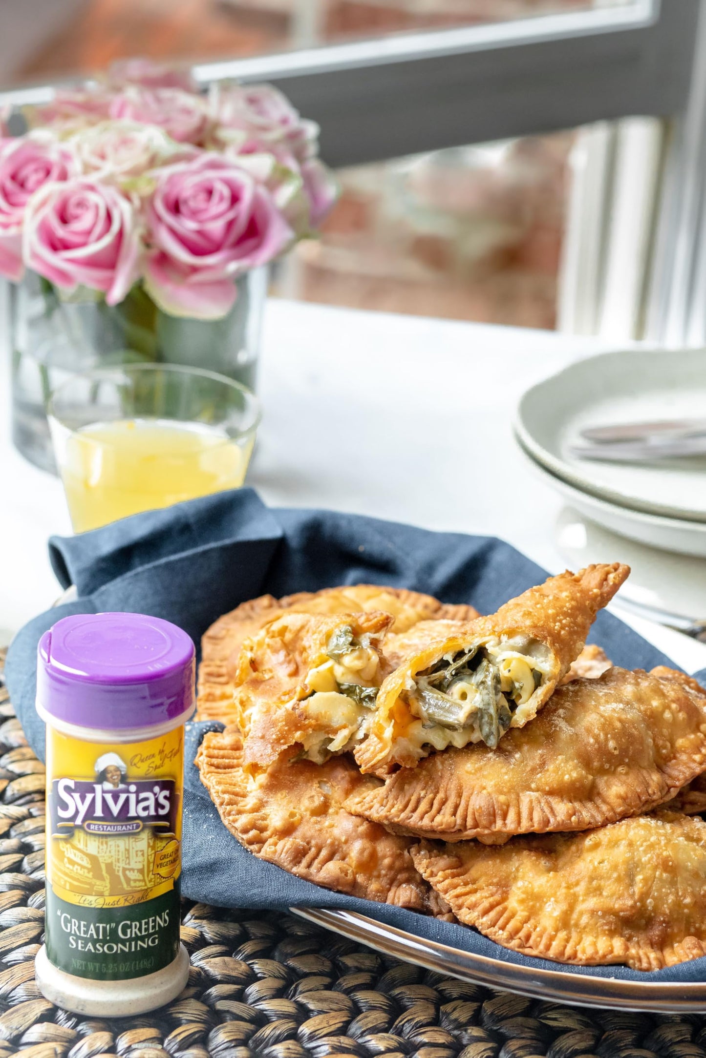 Sylvias Restaurant Great! Greens Seasoning for Scrumptious Southern Collard Greens, All-purpose Vegetable Seasoning, 5.25oz Con