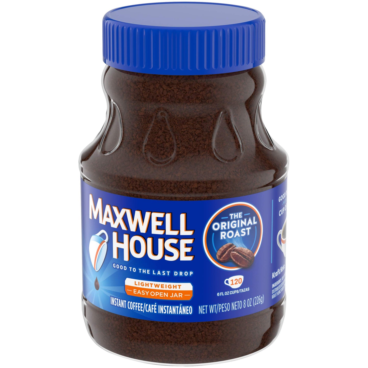 MAXWELL HOUSE Original Roast Coffee Blend, 8oz Canister, Pack of 3