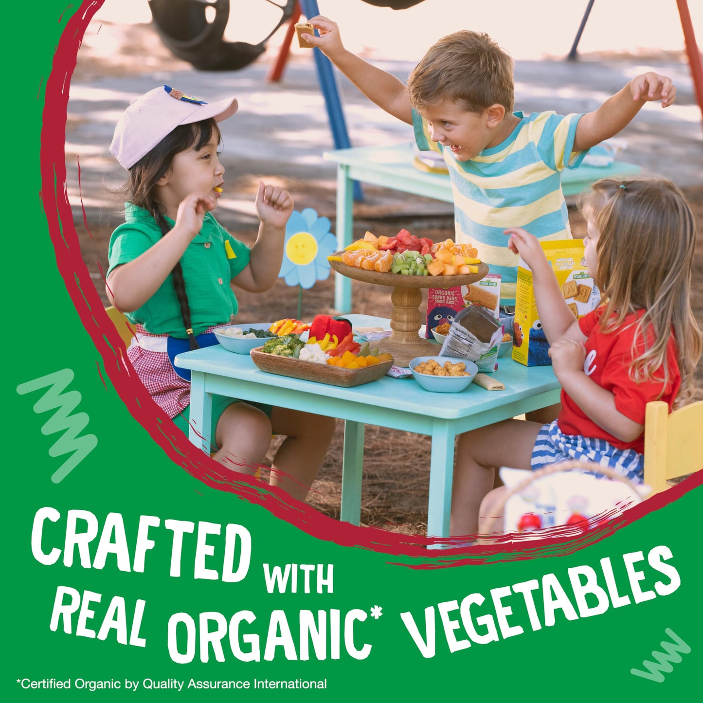 Earth 'S Best Organic Garden Veggie Straws For Toddlers 2 Years Old And Up, Original Flavor, 2.75 Ounce Bag (Pack Of 6)