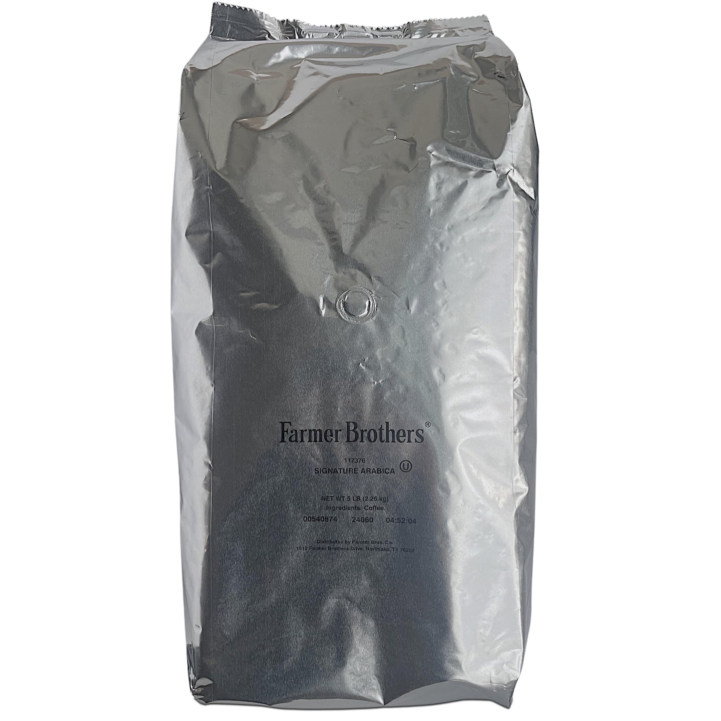 Farmer Brothers Coffee, Whole Bean Coffee, 5Lb, Replaces 1388 (One Bag, Signature Arabica)