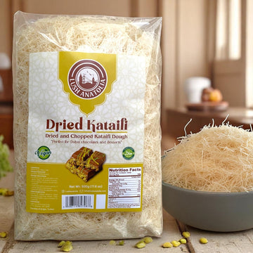 Premium Dried Kataifi Shredded Fillo Dough for Viral Dubai Pistachio Chocolate Bar, Kunafa, Knafeh, and Middle Eastern Desserts 