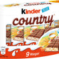 Kinder Country Milk Chocolate With Rich Milk Filling (9'S), 211.5Grams