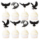 Ercadio 24 Pack Eagle Cupcake Toppers Eagle Cupcake Picks Animal Cupcake Picks Eagle Birthday Cupcake Decorations For Baby Showe