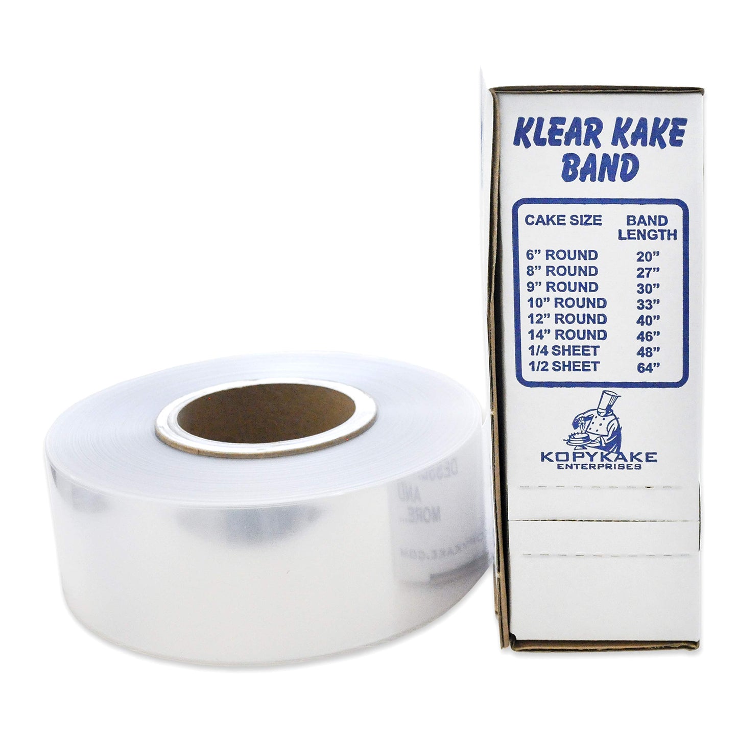 Klear Kake Band by Kopykake 2.5 inch 1 box, 500 ft