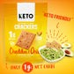 Keto Naturals Keto  ers, Cheddar and Onion, Low Carb, Gluten Free, 2.25 Ounce (Pack of 3)