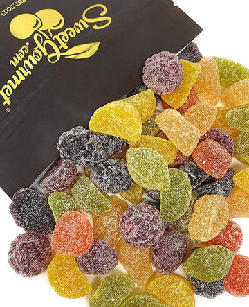 SweetGourmet English Fruit Pastilles | No Artificial Colors & Flavors | 2 Pounds