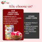 NY Spice Shop Valentine Gummy Candy Corn - 1 Pound Candy Corn Bulk for Valentines Gift Basket - Candycorn Gummies Snacks - Candy