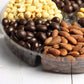 Its Delish Gourmet Chocolate and Salted Nuts Gift Tray - 6 Piece Assortment for New Year, Birthdays, and Special Events