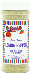 Fiesta, Ssnng Lemon Pepper, 6 Oz, (Pack Of 6)