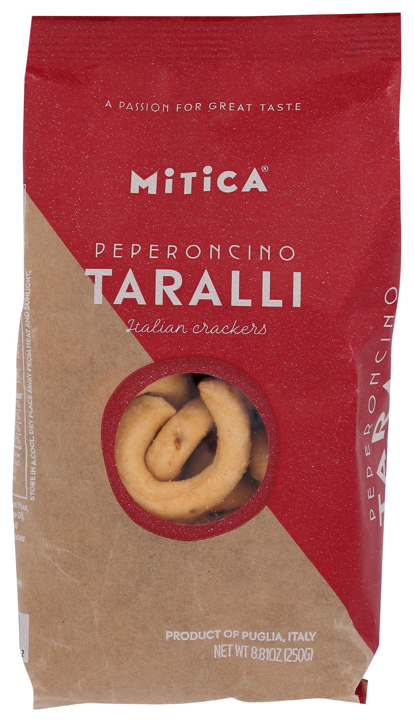 Mitica Pepperoncino Taralli, 8.8 Oz