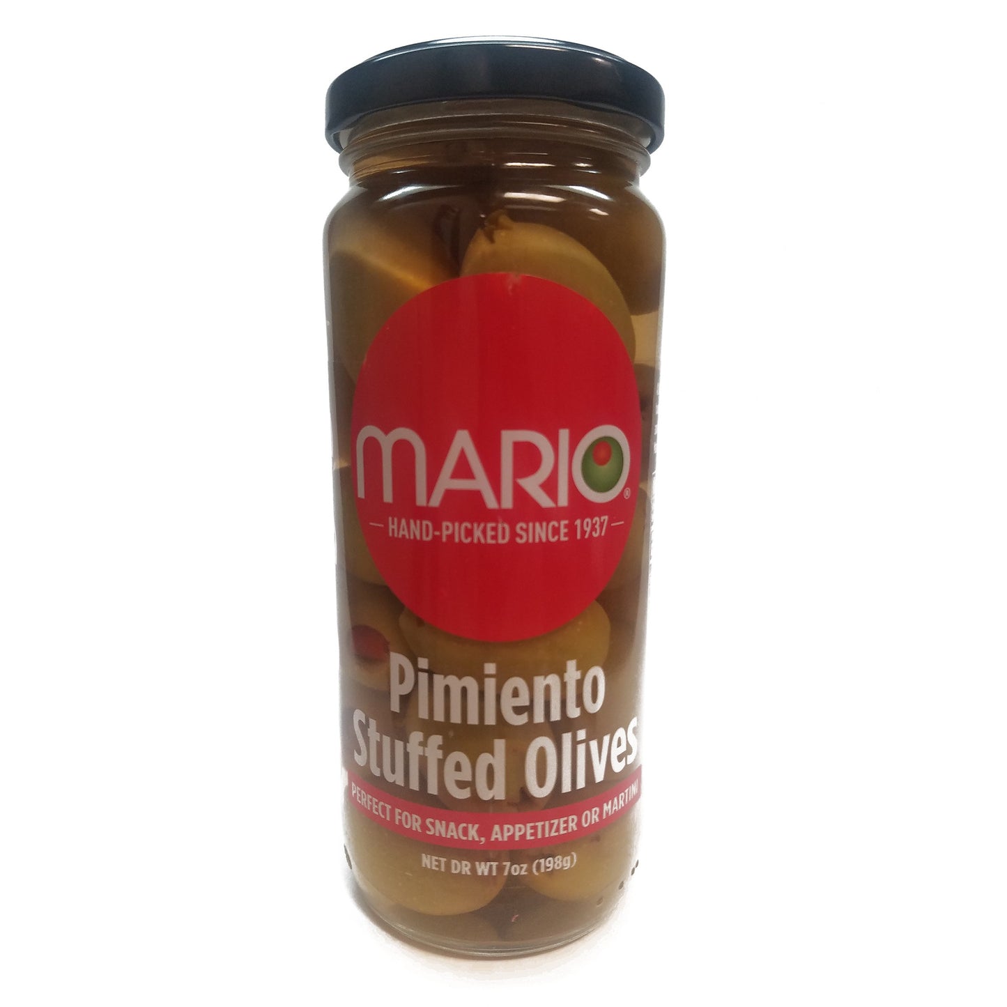 Mario Camacho Foods Pimiento Stuffed Olives, 7.0 Fluid Ounce