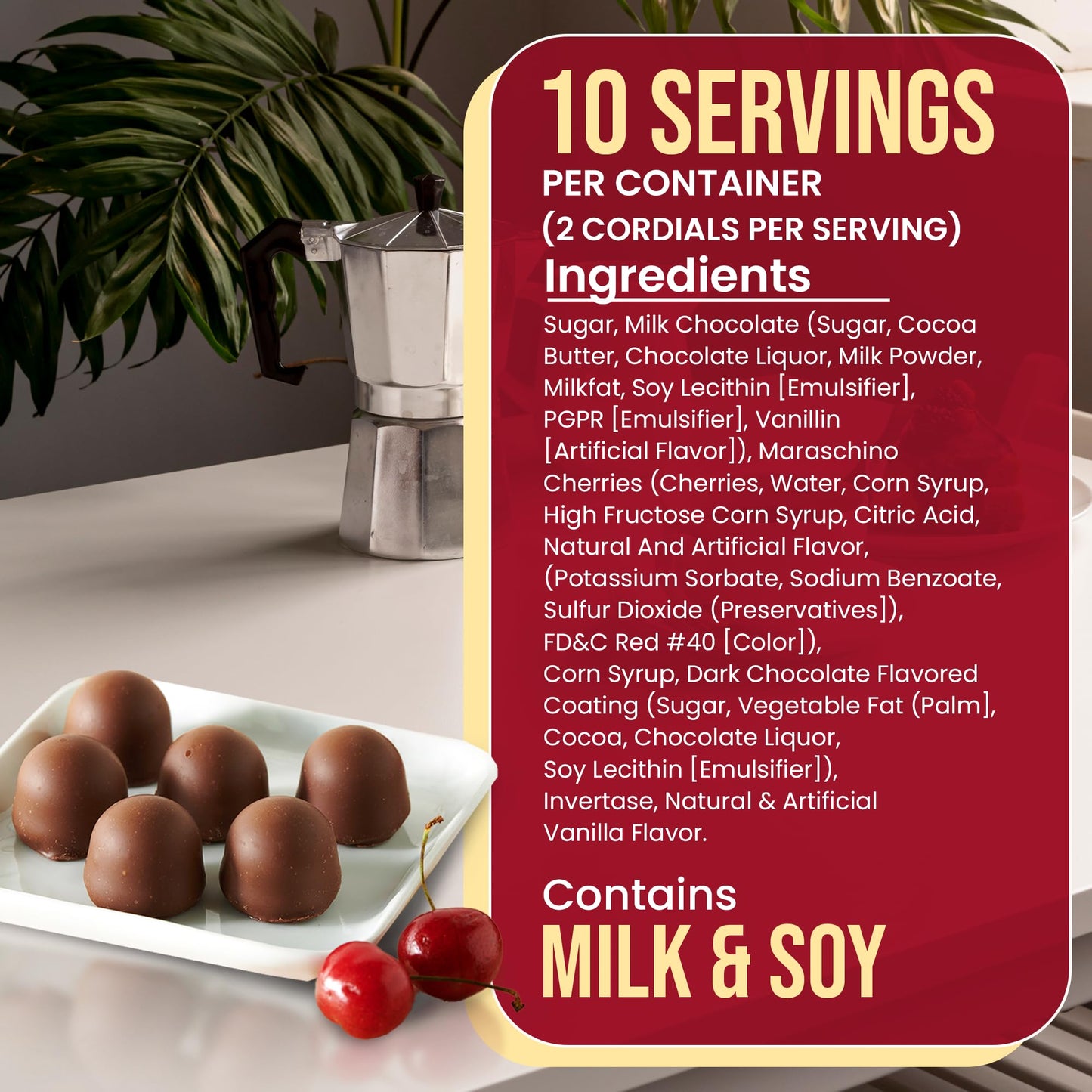 Queen Anne Milk And Dark Chocolate Covered Cordial Cherries | 13.2 Oz (Pack Of 2) | 20 Piece Gift Boxes | Whole Maraschino Cherry Creamy Filled Liquid Center | Holiday Party Chocolate Candy