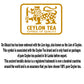 Do Ghazal Pure Ceylon Tea 16Oz (454G) Black Loose Tea Leaves Finest (Fbopf) Tea Grade Rich Flavor And Aroma In Bpa-Free Box