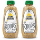 KOOPS Organic Stone Ground Mustard, Old-Fashioned, Gluten-Free, Non-GMO, 12 Oz, Pack of 2