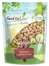 Food to Live Blanched Hazelnuts, 2 Pounds Raw Whole Filberts, No Skin, Unsalted, Unroasted Nuts, Vegan Snack, Kosher, Bulk. Keto